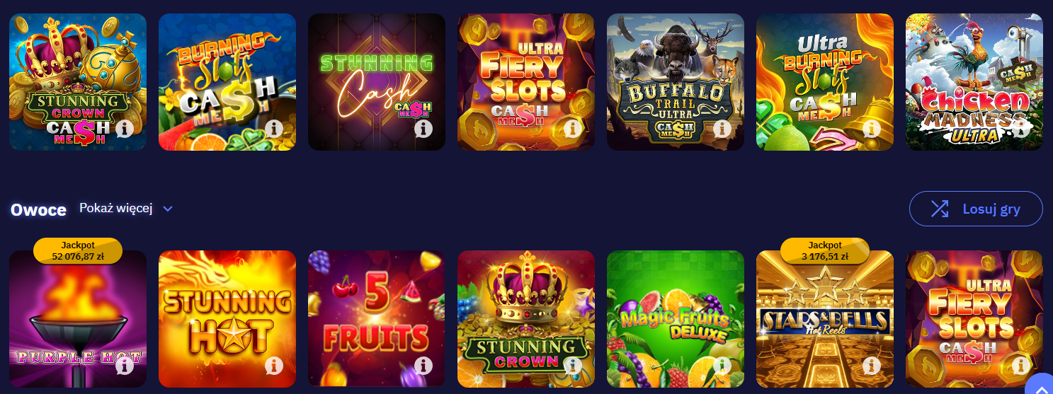 Total Casino gry