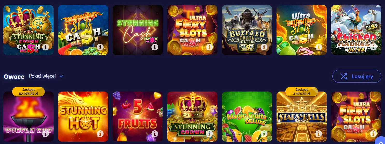 Total Casino gry
